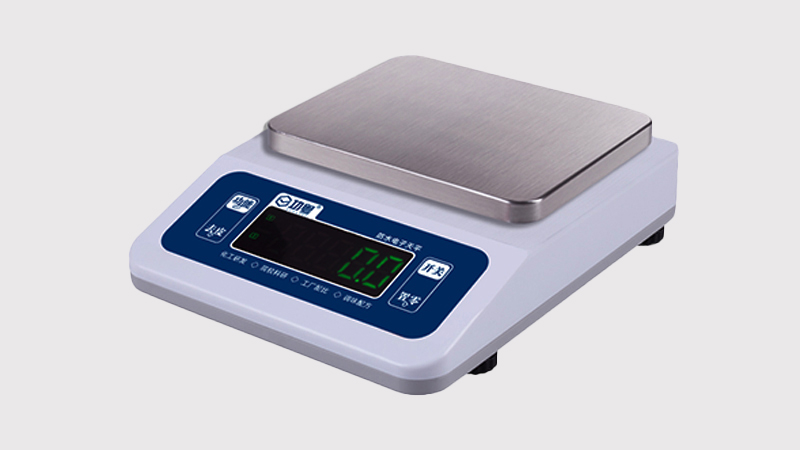 What are the application instructions for electronic waterproof scales?